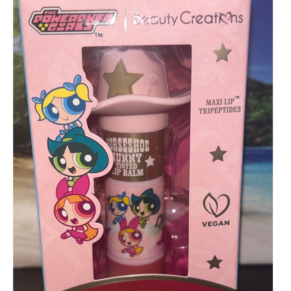 Powerpuff Girls Beauty Creations Horseshoe Hunny Tinted Lip Balm pH Activated